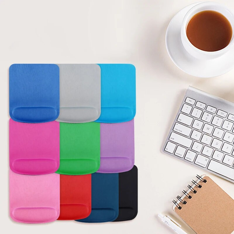 Datorspēļu peles paliktnis videi draudzīgs Eva Ergonomisks peles paliktnis Rokas paliktnis vienkrāsains Ērts peles paliktnis biroja datora klēpjdatoram