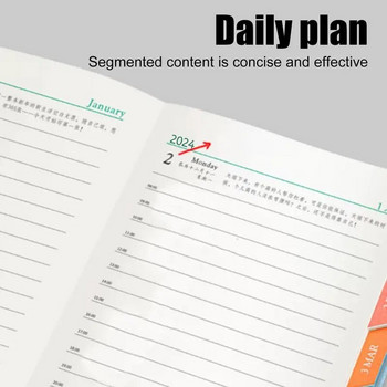 2024 Planners For Women Βιβλίο ραντεβού 2024 Planner Calendar Εβδομαδιαία ατζέντα Organizer Daily Planner 2024 Weekly Calendar