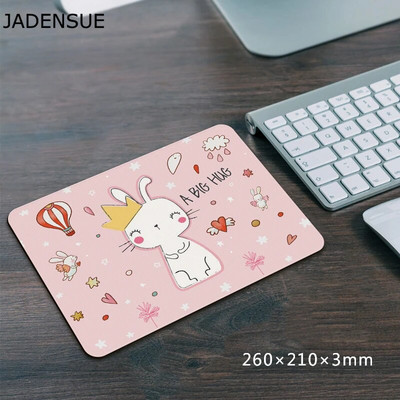 Rubber Mouse Pad Χαριτωμένο μοτίβο κινουμένων σχεδίων Αντιολισθητικά ποντίκια Άνετο χαλάκι για φορητό υπολογιστή υπολογιστή Pad Game Mousepad