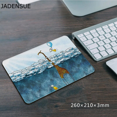 Rubber Mouse Pad Χαριτωμένο μοτίβο κινουμένων σχεδίων Αντιολισθητικά ποντίκια Άνετο χαλάκι για φορητό υπολογιστή υπολογιστή Pad Game Mousepad