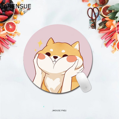 Mouse Pad stil coreean Instagram fete inimă Deskpad cu desene animate Mic minunat birou Covoraș de masă anti-alunecare Mousepad Mouse Pad