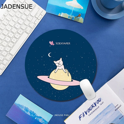 Mouse Pad stil coreean Instagram fete inimă Deskpad cu desene animate Mic minunat birou Covoraș de masă anti-alunecare Mousepad Mouse Pad