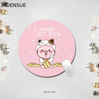 Mouse Pad stil coreean Instagram fete inimă Deskpad cu desene animate Mic minunat birou Covoraș de masă anti-alunecare Mousepad Mouse Pad