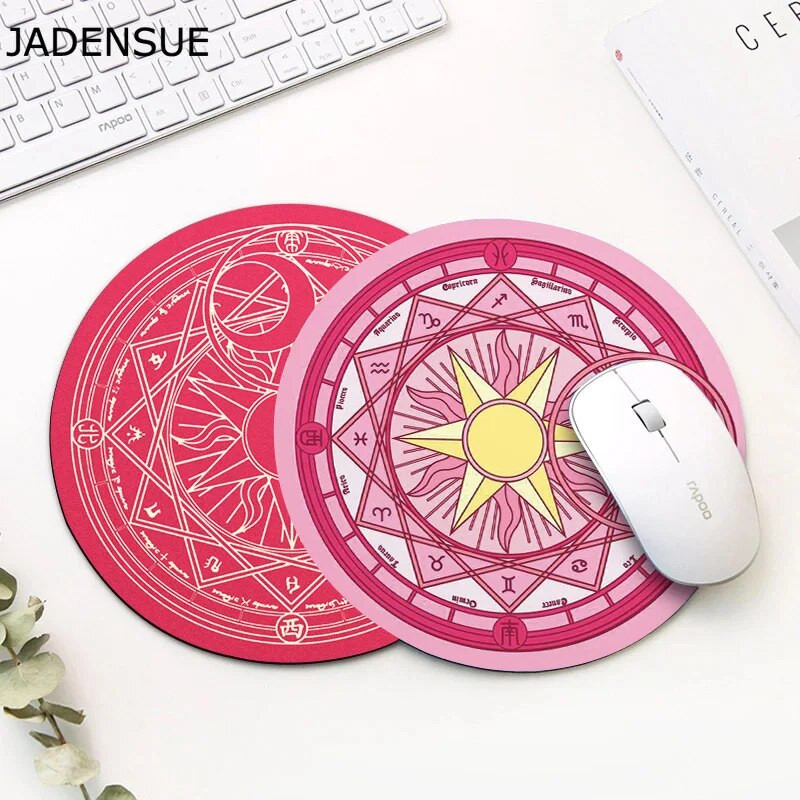 Mouse Pad stil coreean Instagram fete inimă Deskpad cu desene animate Mic minunat birou Covoraș de masă anti-alunecare Mousepad Mouse Pad