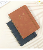 2024 Ημερήσιος Εβδομαδιαίος Σχεδιασμός Αγγλικά Α5 Σπιράλ Σημειωματάριο Ατζέντα Πρόγραμμα μαθητών Ημερολόγιο Ημερολόγιο Γραφική ύλη Σχολικά προμήθειες