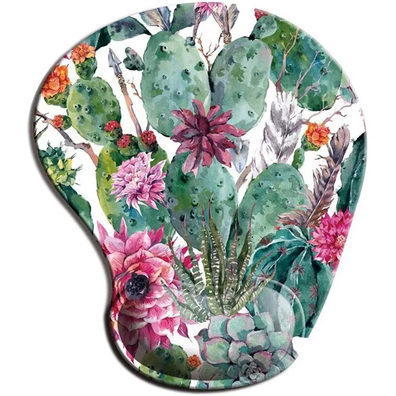 Ergonomisks peles paliktņa plaukstas balsts Neslīdošs gumijas rakstāmgalda paklājiņa paliktnis zem rokas Biroja peles paklāja aproce Rokas locītavas atbalsta piederumi