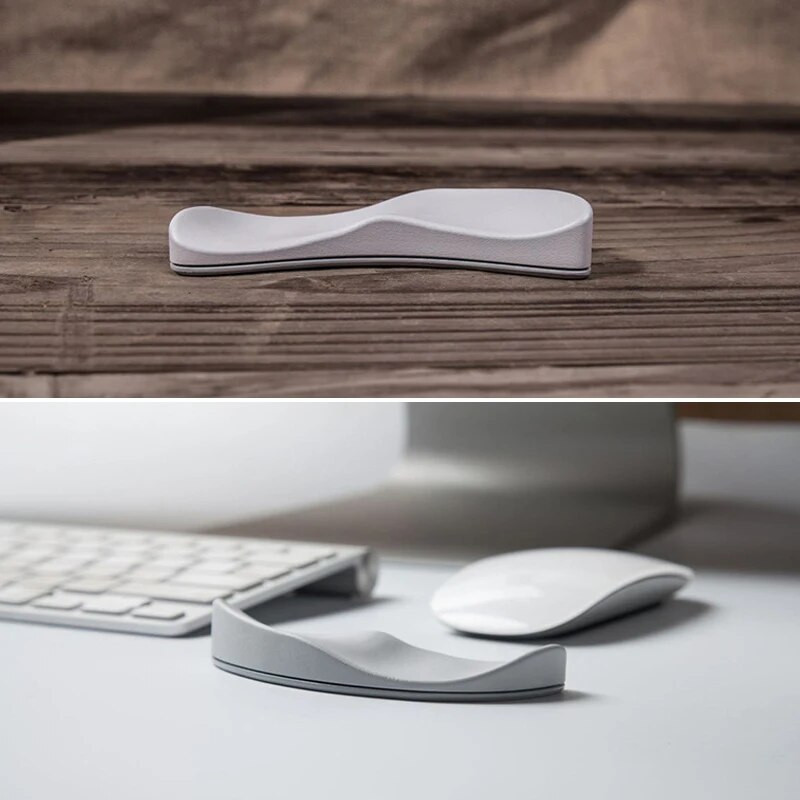 Praktisks dekompresijas peles paliktnis, radošs neslīdošs plaukstas balsta atbalsta paklājiņš, silīcija datora peles paliktnis, vairumtirdzniecība