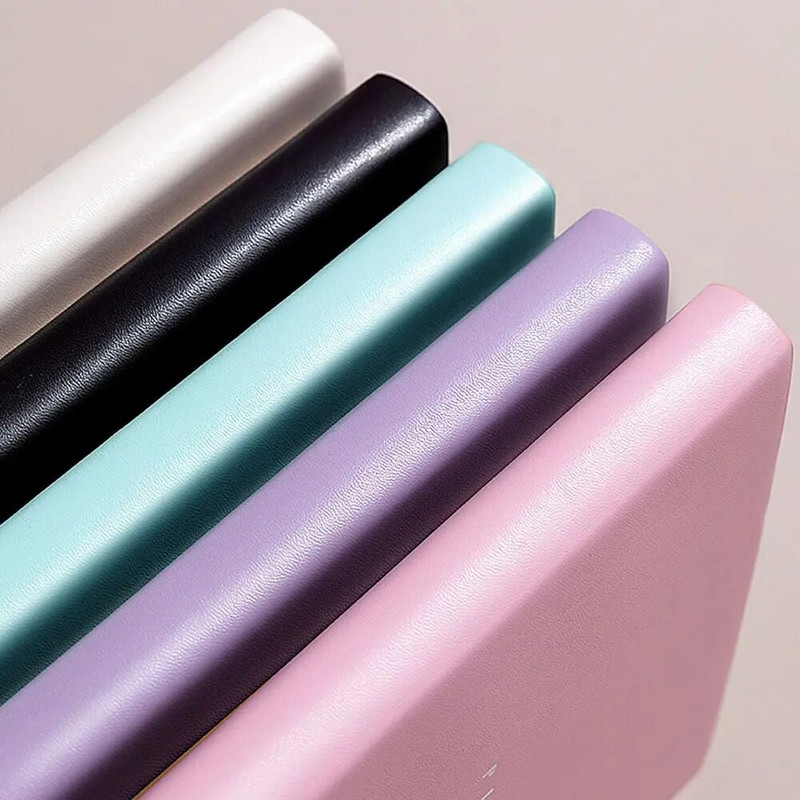 2024. gada A5 Dienas kārtības grāmata PU ādas kalendāra grāmata 365 dienas Ikdienas nedēļas plānotājs Žurnāls Piezīmju grāmatiņas Dienas Iknedēļas Piezīmju grāmatiņas Kancelejas preces