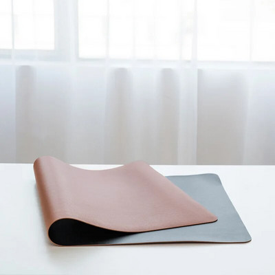 Liela izmēra biroja galda aizsargpaklājs PU ādas ūdensnecaurlaidīgs peles paliktnis Galda tastatūra rakstāmgalda paliktnis spēļu peles paliktnis PC piederumi