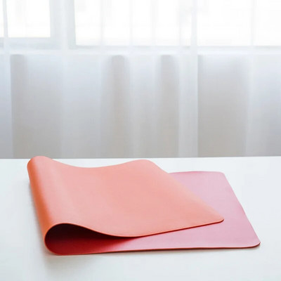 Liela izmēra biroja galda aizsargpaklājs PU ādas ūdensnecaurlaidīgs peles paliktnis Galda tastatūra rakstāmgalda paliktnis spēļu peles paliktnis PC piederumi