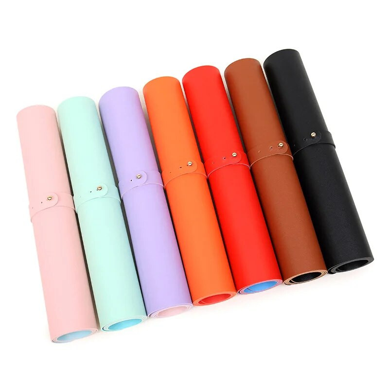 Liela izmēra biroja galda aizsargpaklājs PU ādas ūdensnecaurlaidīgs peles paliktnis Galda tastatūra rakstāmgalda paliktnis spēļu peles paliktnis PC piederumi