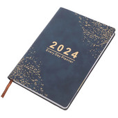 Dienas kārtības grāmata 2024. gada iepazīšanās piezīmju bloki plānotājs Ikdienas iknedēļas raksts Ērts akadēmisks