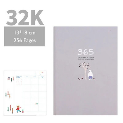 Agenda 2024 Dienas/Mēneša plānotājs Piezīmju grāmatiņa Kawaii Kalendārs Grāmatu Dienasgrāmata Piezīmju grāmatiņas Žurnāls Piezīmju grāmatiņa Grafiks Grāmata Biroja kancelejas preces
