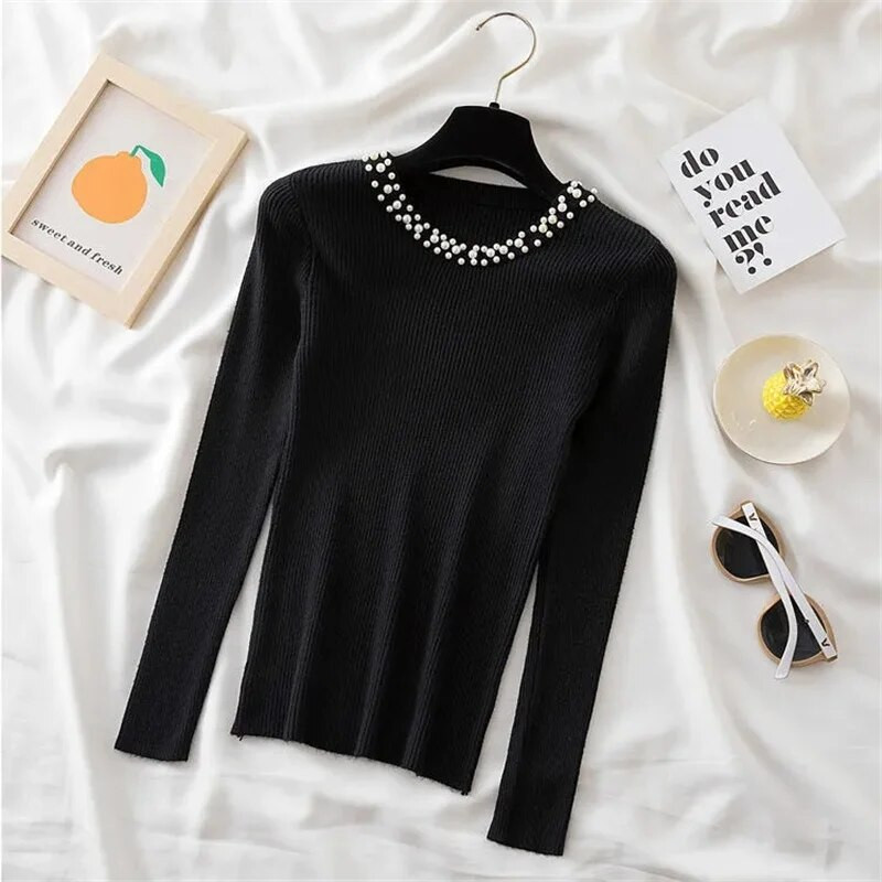 2023. gada jauns rudens ziemas džemperis sieviešu trikotāžas ziemas sieviešu džemperis un džemperis, sieviešu trikotāžas džemperis.