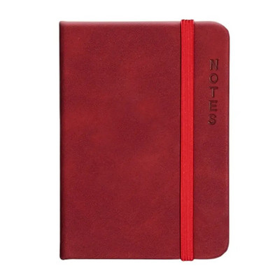 Mini A7 Agenda Book Nešiojamas PU odinis užrašų knygelė Kūrybinis kišeninis užrašų knygelė darbų sąrašas dienoraštis Savaitės planuotojas Biuro mokykla