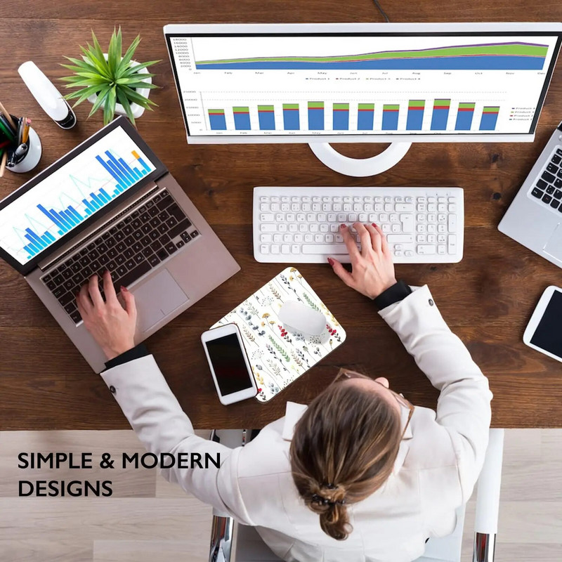 Augu ziedu puķu peles paliktņi akvareļu augstākās kvalitātes tekstūras peles paliktņi dizaina peles paliktņi, neslīdoši gumijas pamatnes datora peles paliktņi