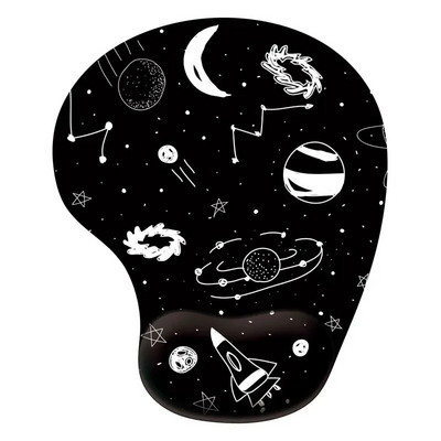 Marmora ergonomisks tastatūras paliktnis Atmiņas putu peles paliktnis Plaukstas balsts Neslīdošs, gumijas pamatnes spēļu peles paliktnis