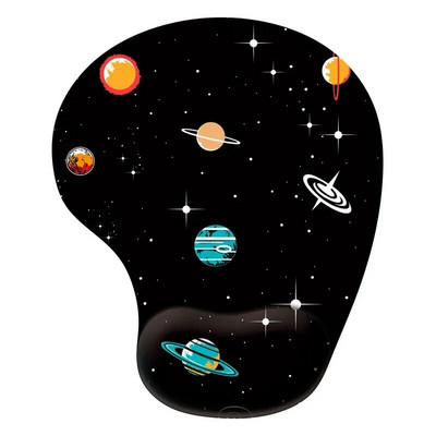 Marmora ergonomisks tastatūras paliktnis Atmiņas putu peles paliktnis Plaukstas balsts Neslīdošs, gumijas pamatnes spēļu peles paliktnis