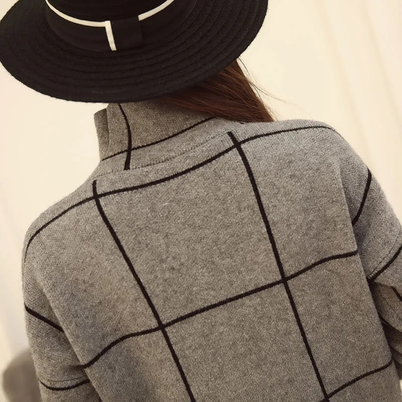 2022. gada Jauns Augstas kvalitātes ziemas džemperis ar bruņurupuču apkakli biezinošs džemperis pulovers sieviešu džemperis Sieviešu džemperi R1154