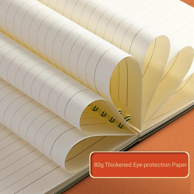 A5 Vintage spirālveida piezīmju grāmatiņa, 80 lapas/160 lappuses Memo Journal Dienasgrāmata Piezīmju grāmatiņas Spirālveida dizains studentiem Biroja bizness