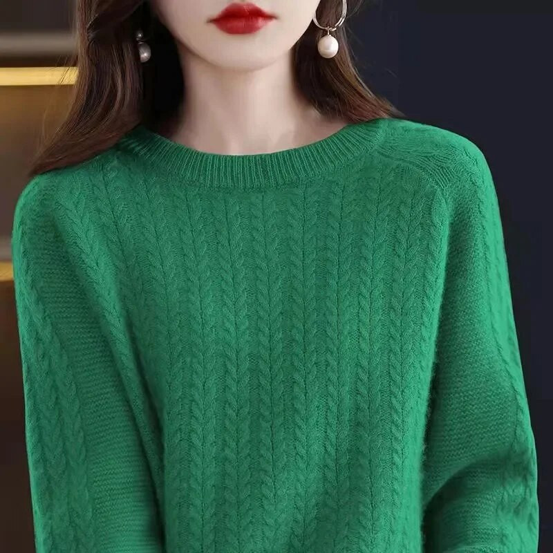 2023. g. sieviešu džemperi rudens ziemas džemperi ar garām piedurknēm Trikotāžas izstrādājumi silti džemperi Korejas kašmira apakšpuses krekli slaids džemperis