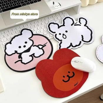 MINKYS Kawaii Sugar Rabbit Antiskid Waterproof Desk Mat Mouse Pad Компютърна подложка за мишка Аксесоари Училищни канцеларски материали