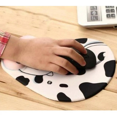 Tampă de mouse drăguță cu desene animate Suport ergonomic pentru încheietura mâinii Covoraș antiderapant Mousepad moale PC Laptop Accesorii pentru computer Tampă de mouse pentru jocuri