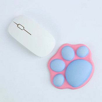 3D Cat Paw Mouse Pad Kawaii Άνετο μαξιλάρι χεριών Αντιολισθητικό στήριγμα καρπού Κορεατικά επιστολόχαρτα προμήθειες γραφείου