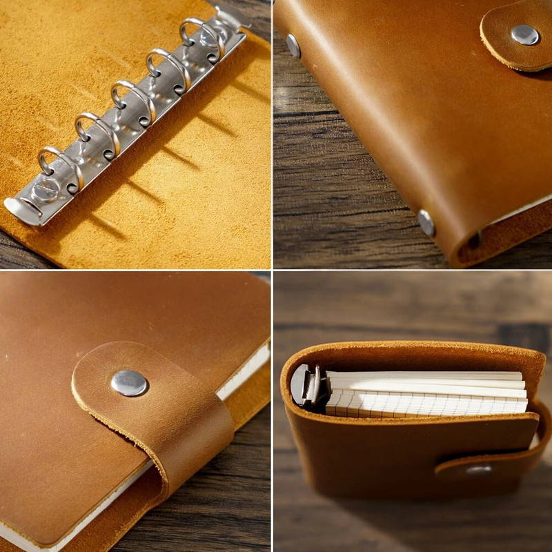 1 gab Govs ādas vāks Piezīmju grāmatiņas organizators Plānotājs Piezīmju bloks 96 loksnes 2 Kind Paper Piezīmju grāmatiņa Kancelejas preces Skolas biroja piederumi