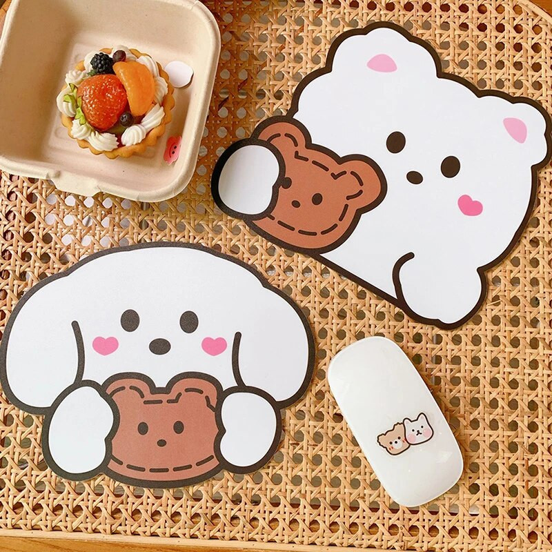 Χαριτωμένο αντιολισθητικό Mouse Pad Mouse Mat Desk Pad Mouse Pad Cartoon Αναλώσιμα γραφείου Creative INS Cartoon Κορεάτικο Στιλ