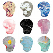 Silikoninis riešo atramas pelės kilimėlis Ergonomiškas rankų palaikymas Neslystantis žaidimų pelių kilimėlis Minkštas pelės kilimėlis staliniam kompiuteriui nešiojamam kompiuteriui