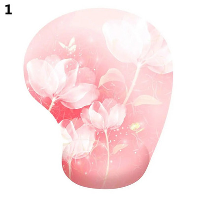 Silikoninis riešo atramas pelės kilimėlis Ergonomiškas rankų palaikymas Neslystantis žaidimų pelių kilimėlis Minkštas pelės kilimėlis staliniam kompiuteriui nešiojamam kompiuteriui