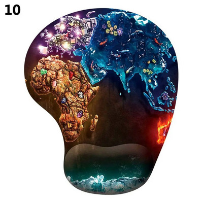 Silikoninis riešo atramas pelės kilimėlis Ergonomiškas rankų palaikymas Neslystantis žaidimų pelių kilimėlis Minkštas pelės kilimėlis staliniam kompiuteriui nešiojamam kompiuteriui