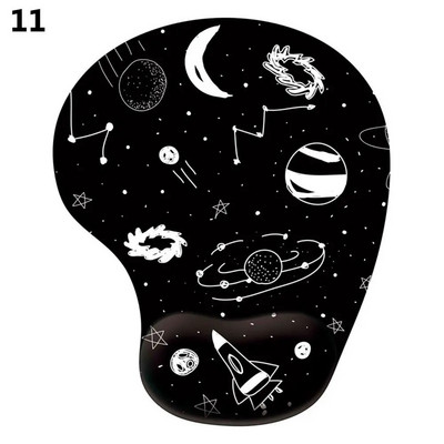 Silikoninis riešo atramas pelės kilimėlis Ergonomiškas rankų palaikymas Neslystantis žaidimų pelių kilimėlis Minkštas pelės kilimėlis staliniam kompiuteriui nešiojamam kompiuteriui