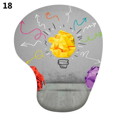 Silikoninis riešo atramas pelės kilimėlis Ergonomiškas rankų palaikymas Neslystantis žaidimų pelių kilimėlis Minkštas pelės kilimėlis staliniam kompiuteriui nešiojamam kompiuteriui