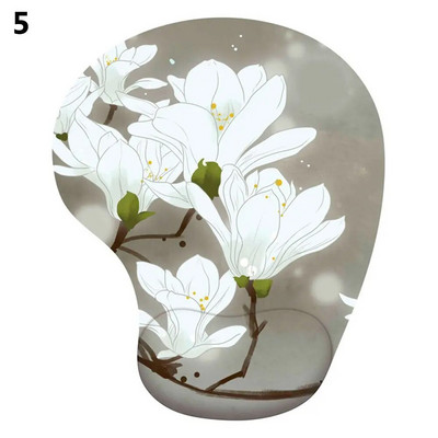 Silikoninis riešo atramas pelės kilimėlis Ergonomiškas rankų palaikymas Neslystantis žaidimų pelių kilimėlis Minkštas pelės kilimėlis staliniam kompiuteriui nešiojamam kompiuteriui