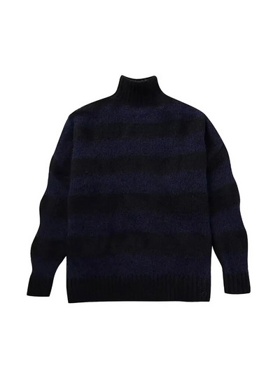 TRAF naiste moetriibuline ülisuur kootud kampsun Vintage kilpkonna kaelusega pikkade varrukatega Naiste pulloverid šikkad topid