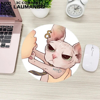 Подложка за мишка за игри Направи си сам Аниме Подложки за мишка Подложка за клавиатура Pc Gamer Complete Custom Kawaii Pad Компютърни офиси Mause Гумена котка Лаптопи