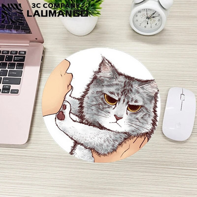 Spēļu peles paliktnis DIY Anime peles paklājiņi tastatūras paklājiņš, dators Gamer Complete Custom Kawaii pad datoru biroji Mause gumijas kaķu klēpjdatori