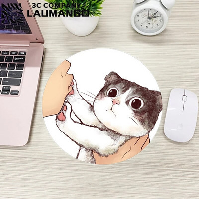 Spēļu peles paliktnis DIY Anime peles paklājiņi tastatūras paklājiņš, dators Gamer Complete Custom Kawaii pad datoru biroji Mause gumijas kaķu klēpjdatori