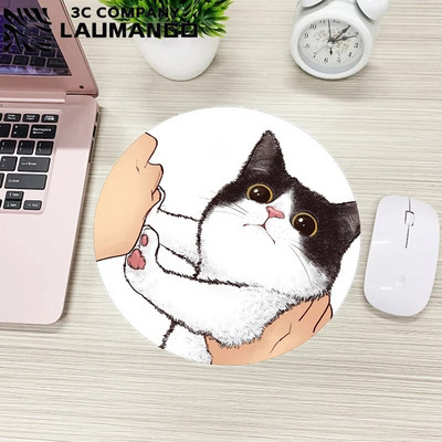 Spēļu peles paliktnis DIY Anime peles paklājiņi tastatūras paklājiņš, dators Gamer Complete Custom Kawaii pad datoru biroji Mause gumijas kaķu klēpjdatori