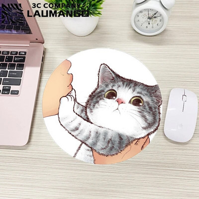 Spēļu peles paliktnis DIY Anime peles paklājiņi tastatūras paklājiņš, dators Gamer Complete Custom Kawaii pad datoru biroji Mause gumijas kaķu klēpjdatori