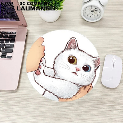 Spēļu peles paliktnis DIY Anime peles paklājiņi tastatūras paklājiņš, dators Gamer Complete Custom Kawaii pad datoru biroji Mause gumijas kaķu klēpjdatori