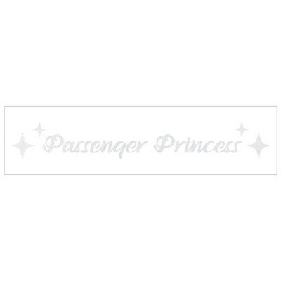 Passenger Princess Star Auto tahavaatepeegel Veekindlad kleebised Decor Auto Vehicle Vinüül Kleebis Kleebis Auto Interjööri Aksessuaarid