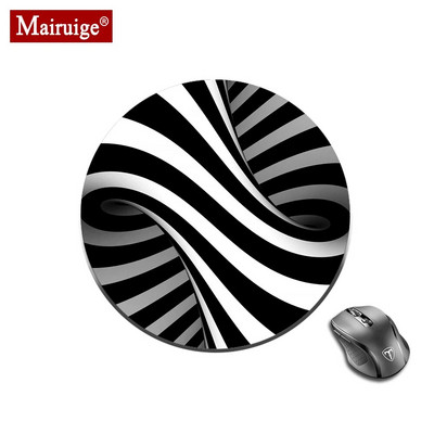 Karstā izpārdošana 3D Illusion Neslīdošs apaļš mazs peles paliktnis Peļu paklāji Paklāji Spēļu piederumi Galda paklājiņš pelei Gamer PC klēpjdatoram
