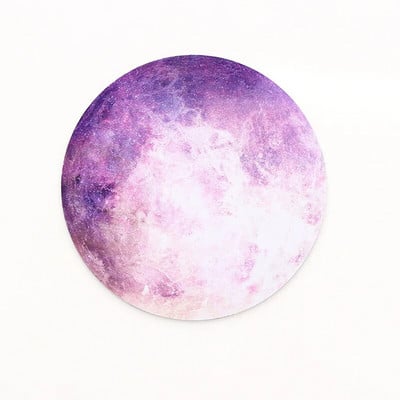 Fashion Moon Phase Planet Retro peles paliktnis apaļš datora peles paliktnis spēļu peles paliktnis datoram klēpjdatora galddatoram Macbook Pro peles paliktnis