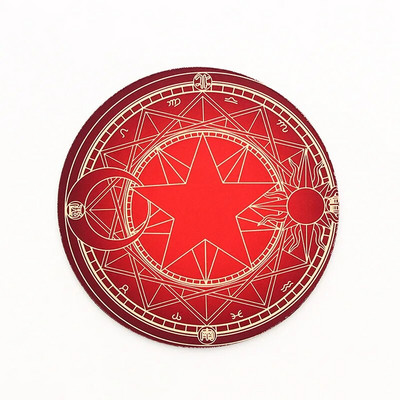 Fashion Moon Phase Planet Retro peles paliktnis apaļš datora peles paliktnis spēļu peles paliktnis datoram klēpjdatora galddatoram Macbook Pro peles paliktnis