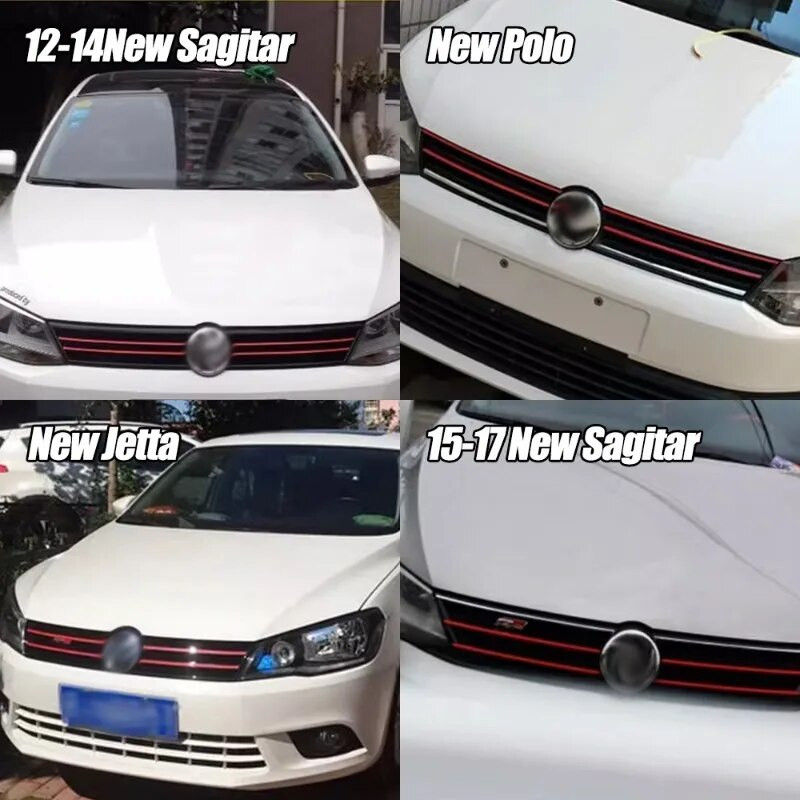 10/5 gab. Automašīnas priekšējā pārsega grila uzlīme Automašīnas virsbūves apdare Modes līstes Sarkanas automašīnas virsbūves stila ārējās uzlīmes dekors