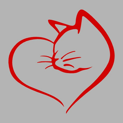 Smieklīgi kaķu sirsniņas automašīnu uzlīmes PVC atstarojošas uzlīmes Auto ārējās apdares piederumi Radošas uzlīmes automašīnu vējstiklam