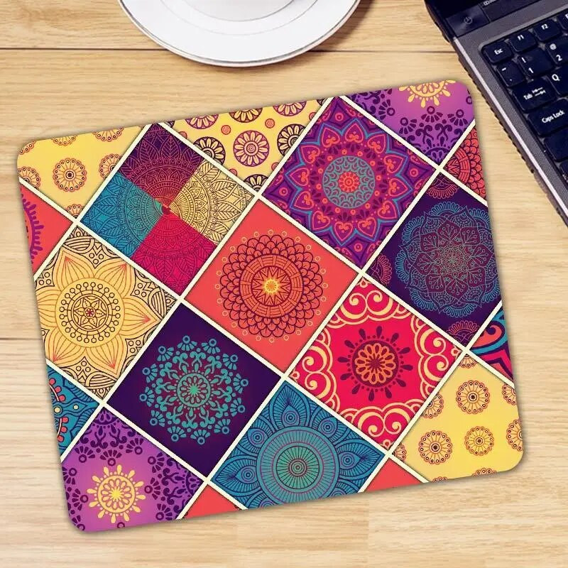 Νέα άφιξη Mandala μικρού μεγέθους PC Tablet Gamer Υπολογιστής Laptop Mause Mousepad Mousepad Mice Mat Διακοσμήστε πληκτρολόγιο γραφείου
